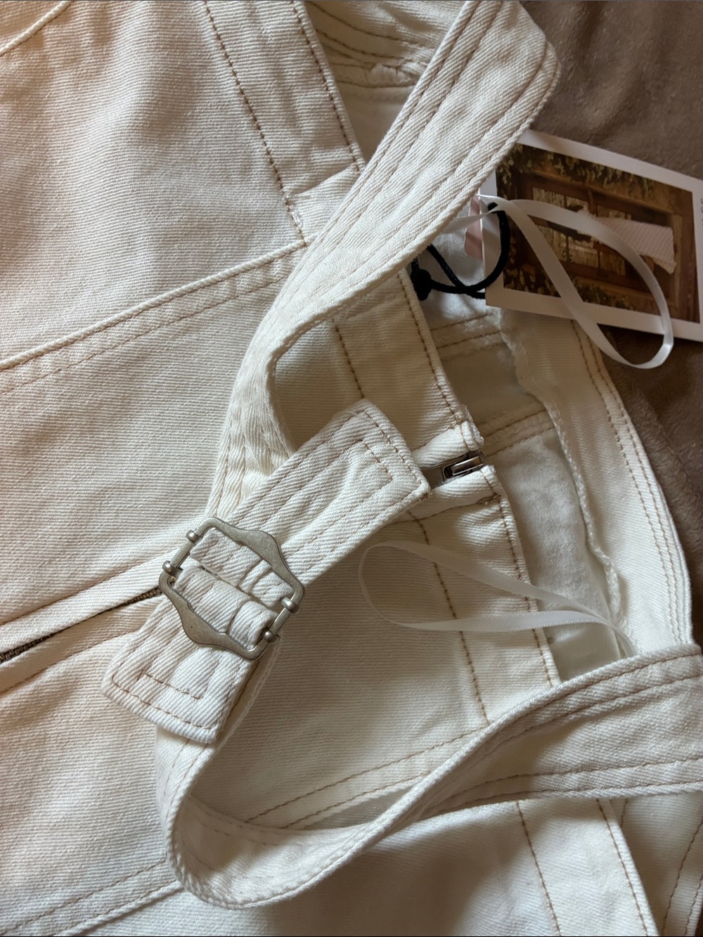 Sincerely Jules White Halter Crop Top - Picture 13 of 13